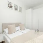 Apartment Blue And Beige In With Seasonal Pool, Parking And Balcony By Renters Sianozety