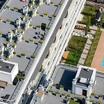 Blue And Beige In With Seasonal Pool, Parking And Balcony By Renters Sianozety