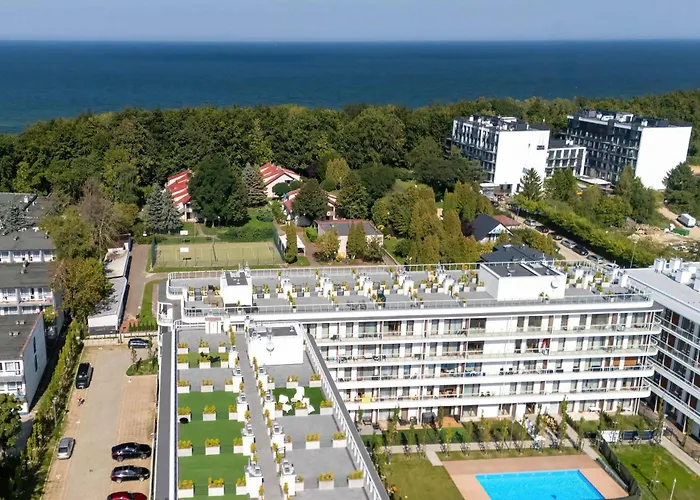 Apartamento Blue And Beige In With Seasonal Pool, Parking And Balcony By Renters *